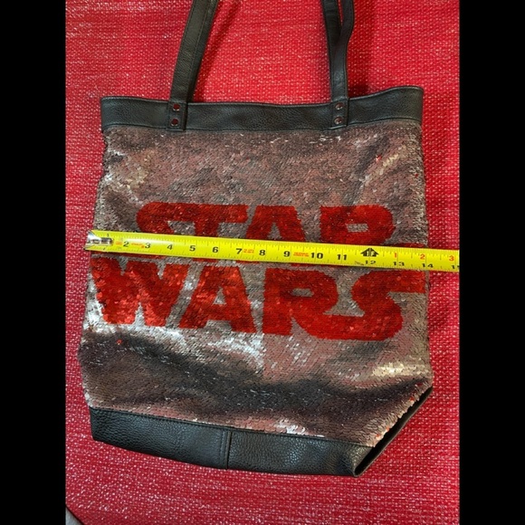 Star Wars Disney park sequin double sided tote bag - Picture 8 of 11